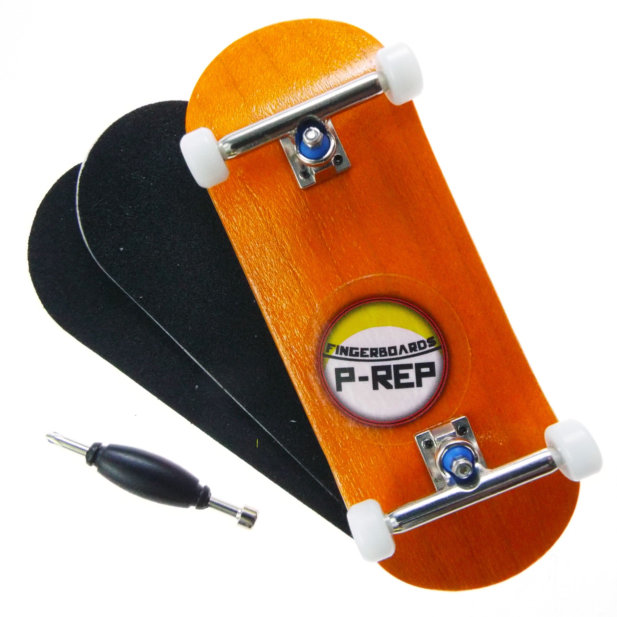 P Rep Logo P-REP 34mm x 97mm V2 Performance Complete - Orange – Broken Knuckle ...