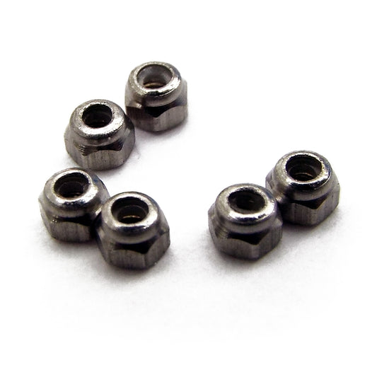P-REP  6 Pack Lock Nuts Tuning - Stainless steel