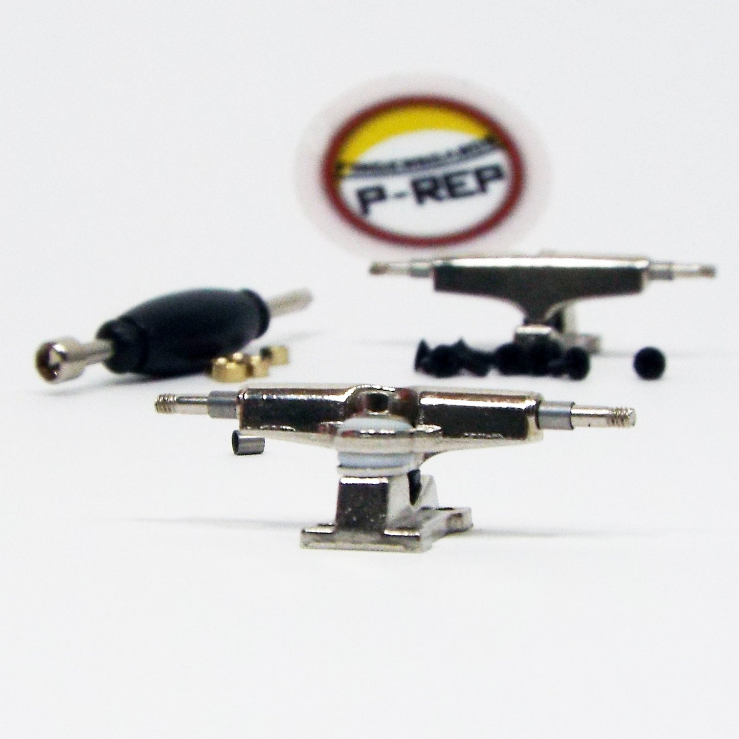 P-REP  32mm Spaced with Lock Nuts Trucks - Chrome